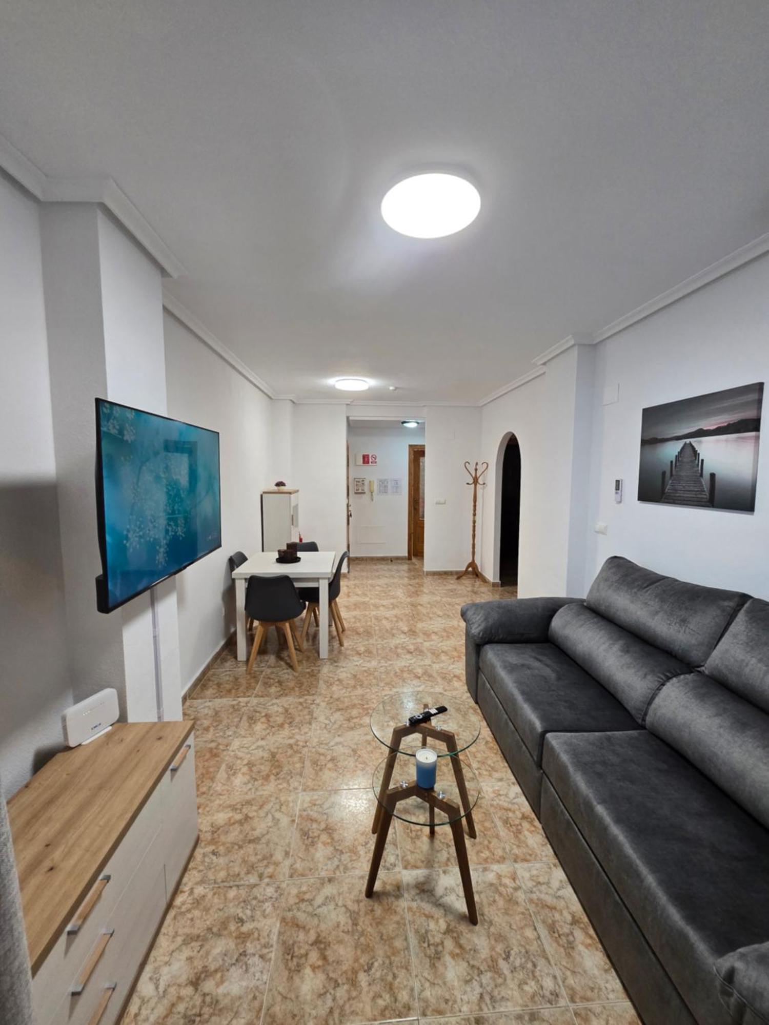 Apartement Santa Pola - 2 Bedrooms - Playa Lisa Tamarit - Airco - Parking 외부 사진